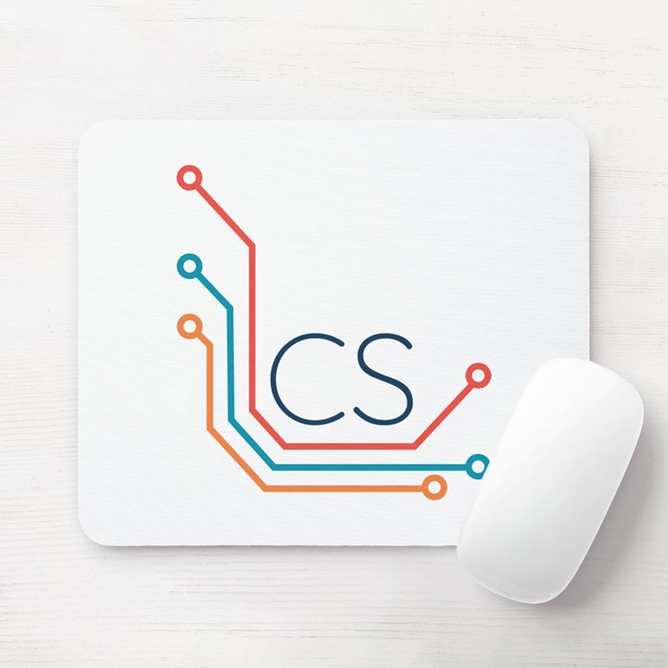 A mousepad as an accoutrement