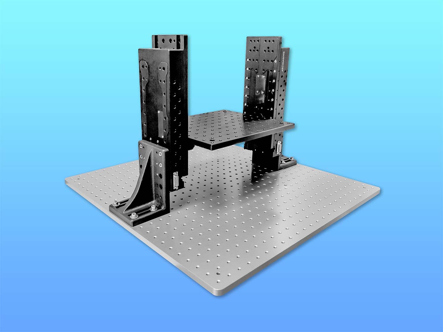 Heavy-lift linear microscope stage